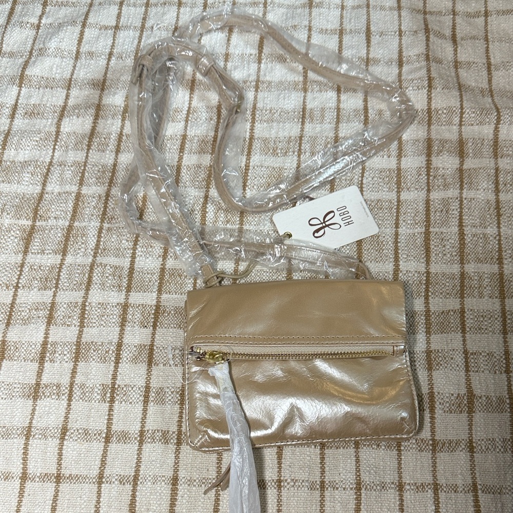 HOBO Glade Leather Blush Crossbody Bag